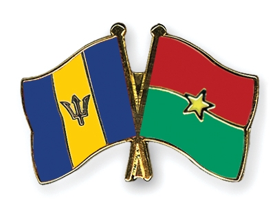 Fahnen Pins Barbados Burkina-Faso
