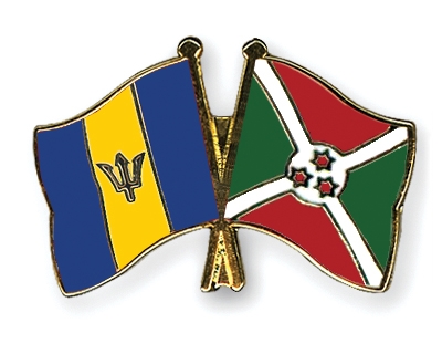 Fahnen Pins Barbados Burundi