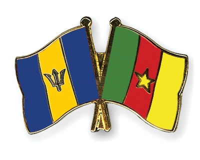 Fahnen Pins Barbados Kamerun