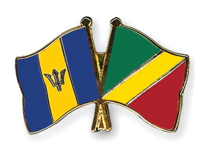 Fahnen Pins Barbados Kongo-Republik