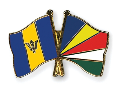 Fahnen Pins Barbados Seychellen