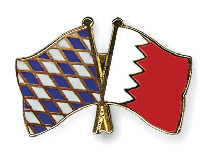 Fahnen Pins Bayern Bahrain