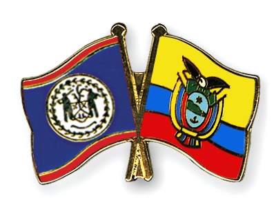Fahnen Pins Belize Ecuador