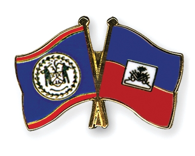 Fahnen Pins Belize Haiti