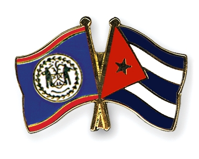 Fahnen Pins Belize Kuba