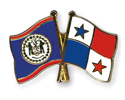 Fahnen Pins Belize Panama