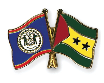 Fahnen Pins Belize Sao-Tome-und-Principe