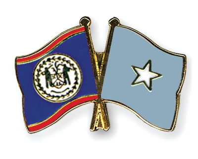 Fahnen Pins Belize Somalia