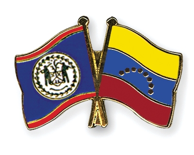 Fahnen Pins Belize Venezuela