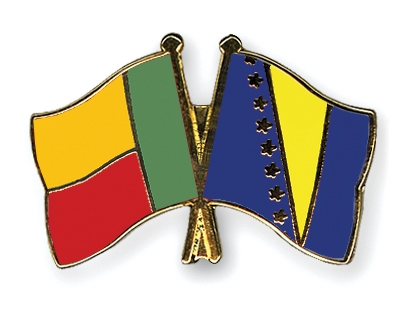 Fahnen Pins Benin Bosnien-und-Herzegowina