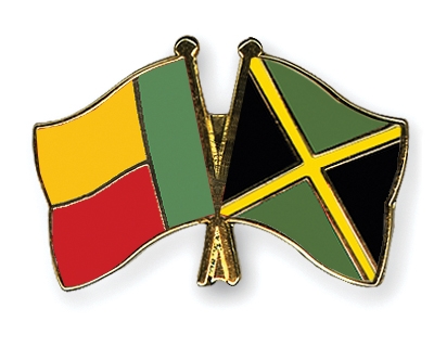 Fahnen Pins Benin Jamaika
