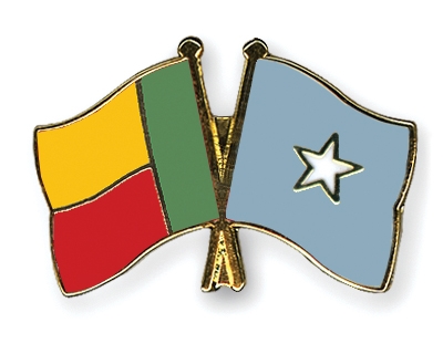 Fahnen Pins Benin Somalia