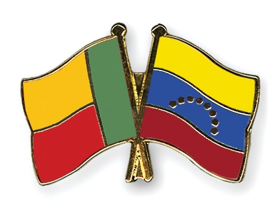 Fahnen Pins Benin Venezuela