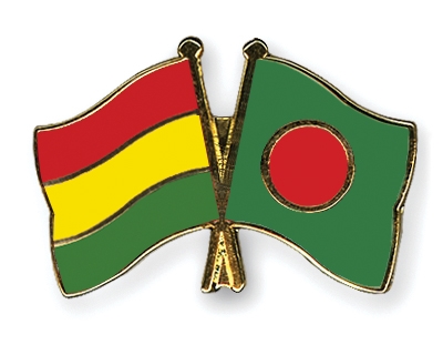 Fahnen Pins Bolivien Bangladesch
