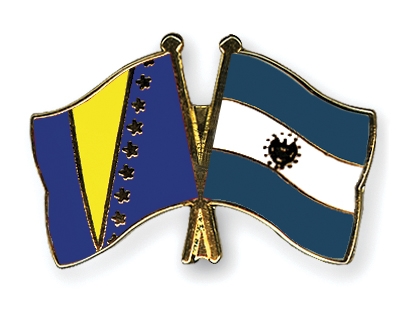 Fahnen Pins Bosnien-und-Herzegowina El-Salvador