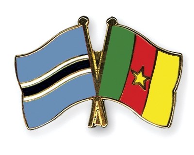 Fahnen Pins Botsuana Kamerun