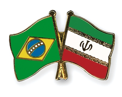 Fahnen Pins Brasilien Iran