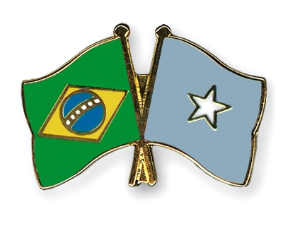 Fahnen Pins Brasilien Somalia