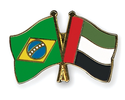 Fahnen Pins Brasilien Ver-Arab-Emirate