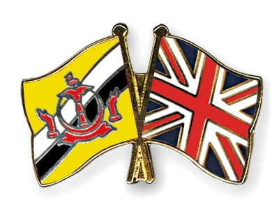 Fahnen Pins Brunei-Darussalam Grossbritannien