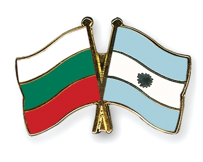 Fahnen Pins Bulgarien Argentinien