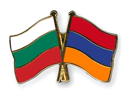 Fahnen Pins Bulgarien Armenien
