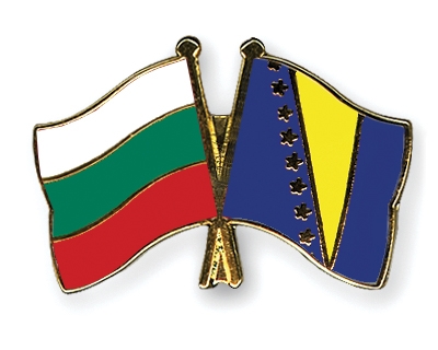 Fahnen Pins Bulgarien Bosnien-und-Herzegowina