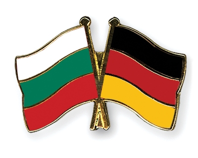 Fahnen Pins Bulgarien Deutschland