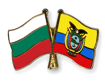 Fahnen Pins Bulgarien Ecuador