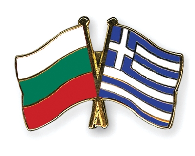 Fahnen Pins Bulgarien Griechenland