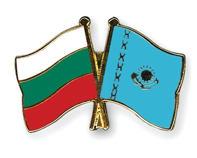 Fahnen Pins Bulgarien Kasachstan