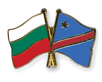 Fahnen Pins Bulgarien Kongo-Demokratische-Republik