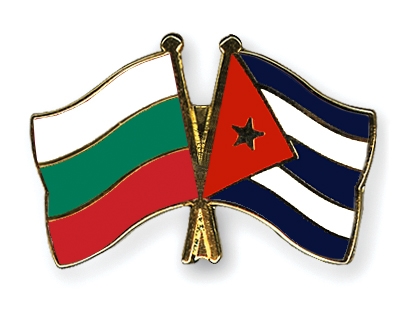 Fahnen Pins Bulgarien Kuba