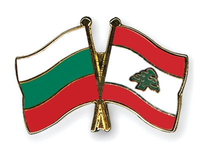 Fahnen Pins Bulgarien Libanon