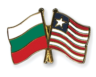 Fahnen Pins Bulgarien Liberia