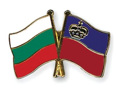 Fahnen Pins Bulgarien Liechtenstein
