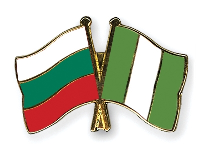 Fahnen Pins Bulgarien Nigeria