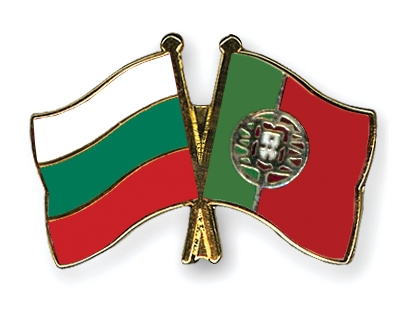 Fahnen Pins Bulgarien Portugal