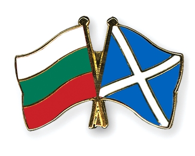 Fahnen Pins Bulgarien Schottland