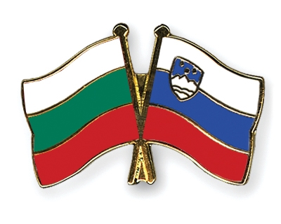 Fahnen Pins Bulgarien Slowenien
