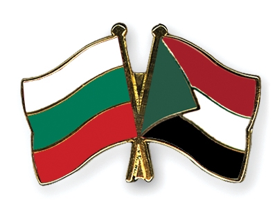 Fahnen Pins Bulgarien Sudan