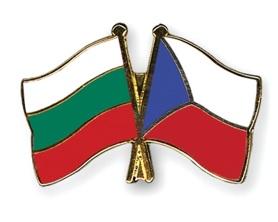 Fahnen Pins Bulgarien Tschechische-Republik