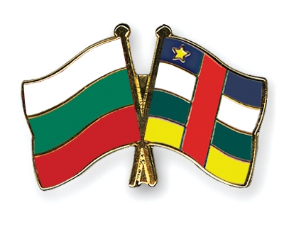 Fahnen Pins Bulgarien Zentralafrikanische-Republik