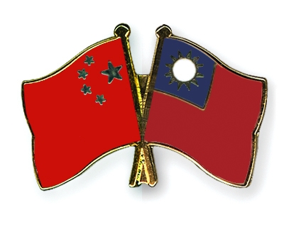 Fahnen Pins China Taiwan
