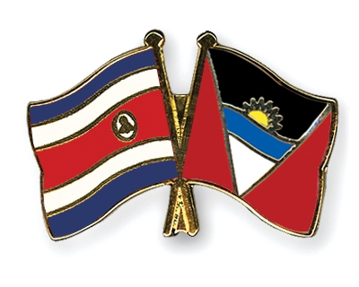 Fahnen Pins Costa-Rica Antigua-und-Barbuda