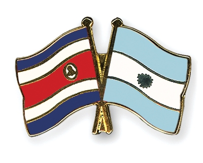 Fahnen Pins Costa-Rica Argentinien