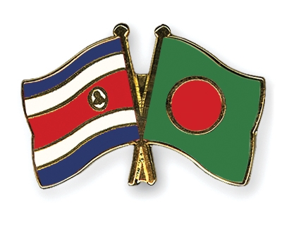 Fahnen Pins Costa-Rica Bangladesch