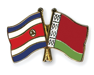 Fahnen Pins Costa-Rica Belarus