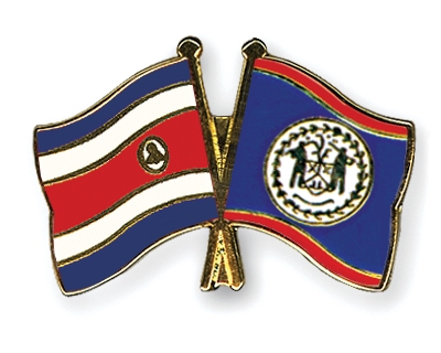 Fahnen Pins Costa-Rica Belize