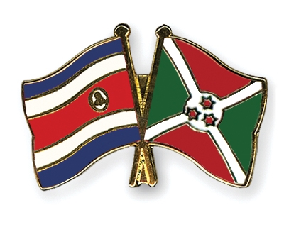 Fahnen Pins Costa-Rica Burundi